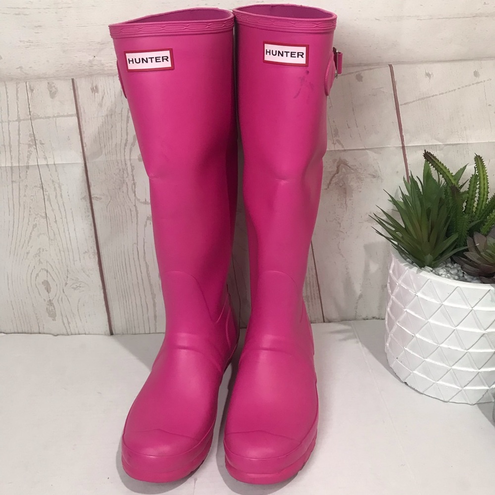 Hunter Original Tall Adjustable Back Waterproof